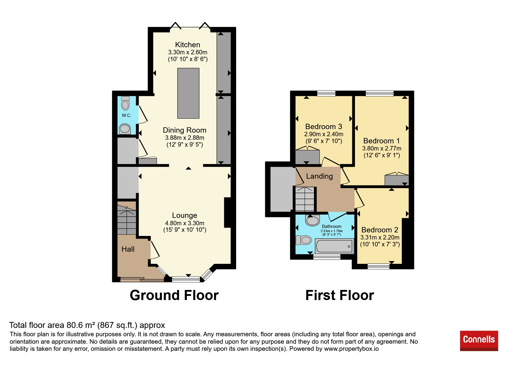 40, Sleaford Road, Birmingham floorplan