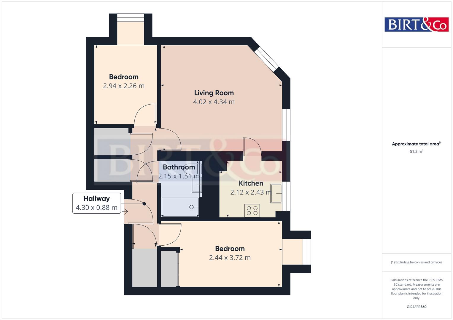 23 Clareston Court, Station Road, Tenby floorplan