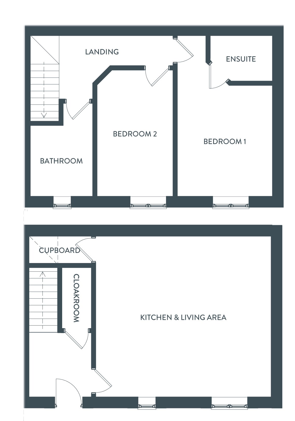 The Old Timber Yard, Maiden Bradley BA12, 2 bedroom semidetached house for sale 65781706