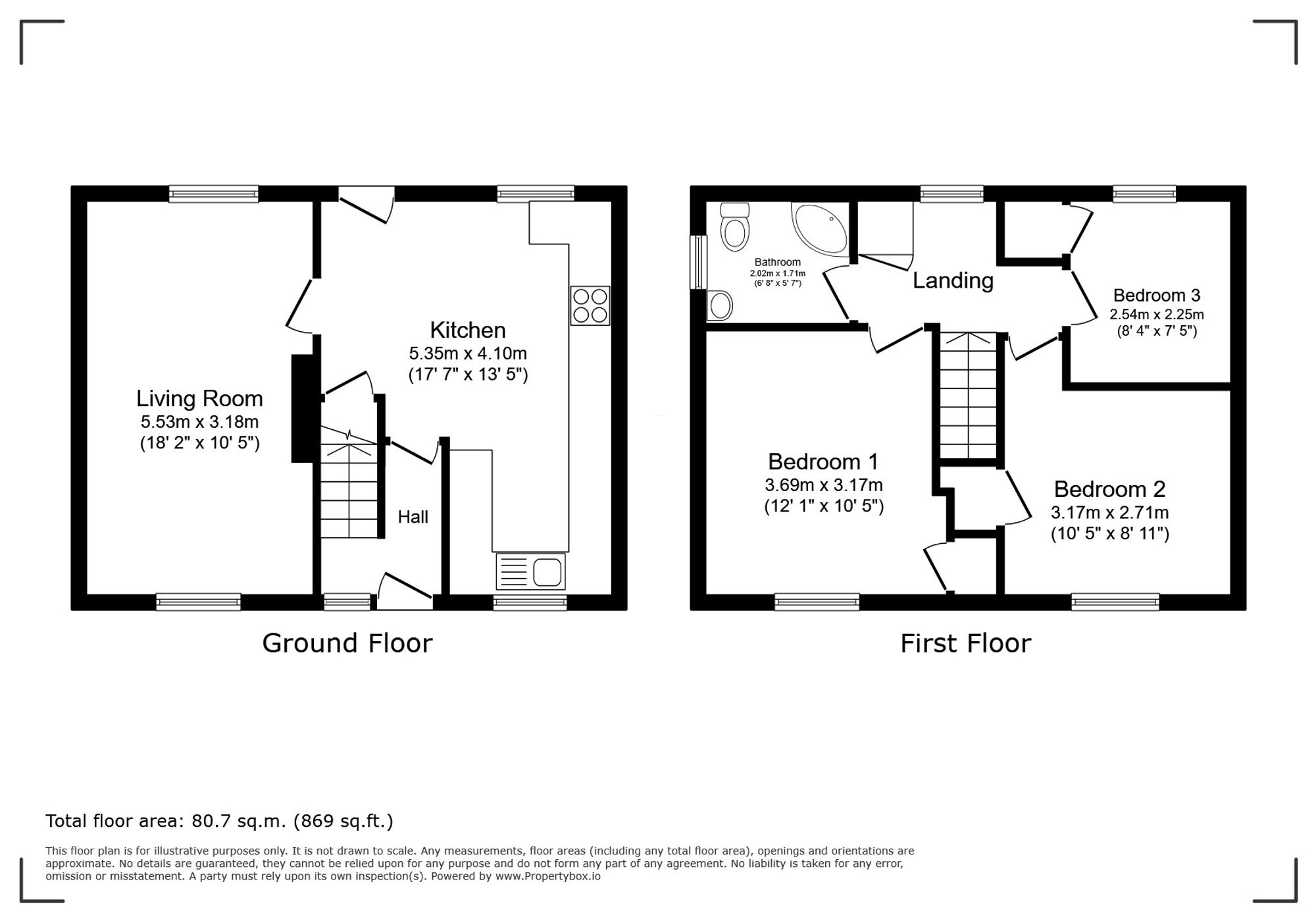 29, Williams Crescent, Bryncethin, CF32 floorplan