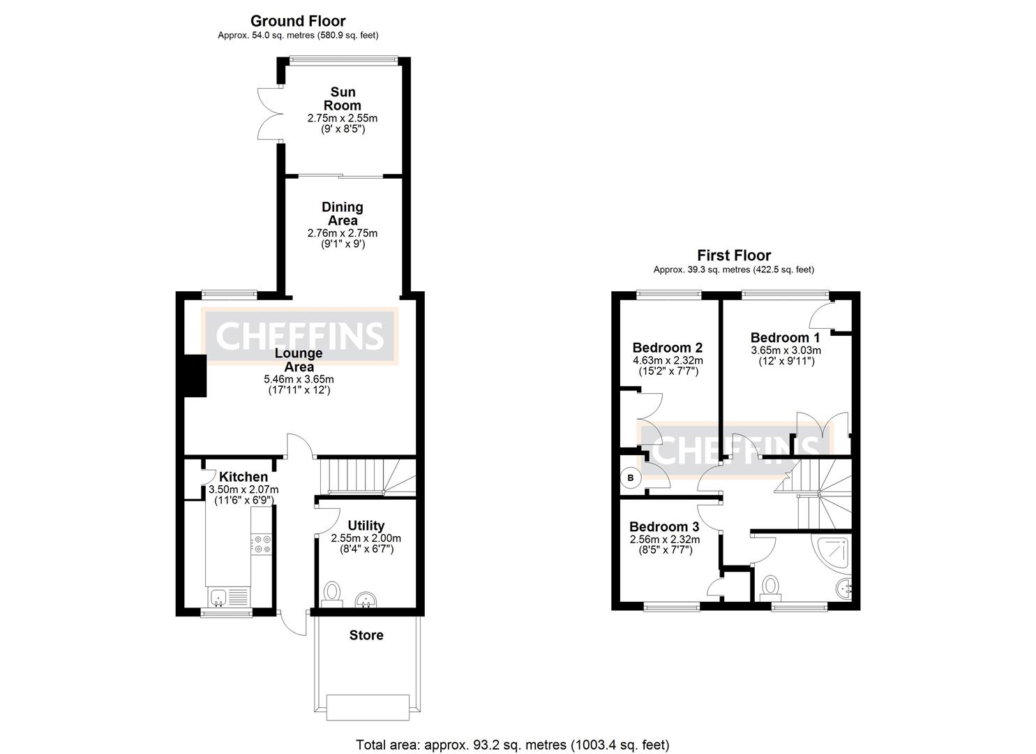 Guntons Close, Soham, Ely CB7, 3 bedroom semidetached house for sale
