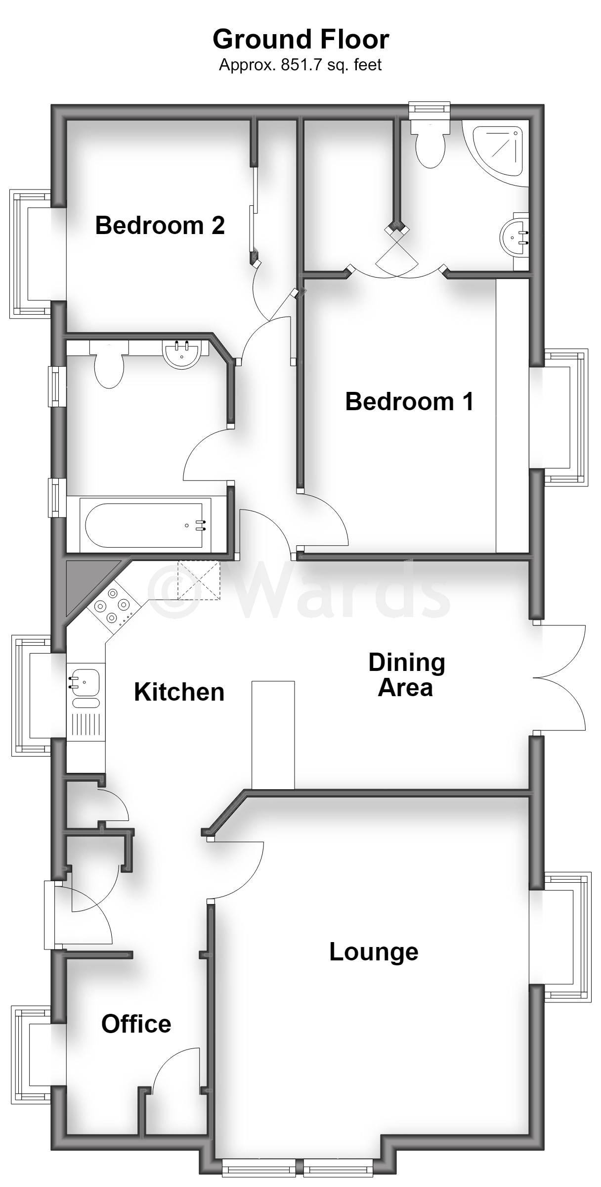 Hillberry Park, Wateringbury Road, West Malling floorplan