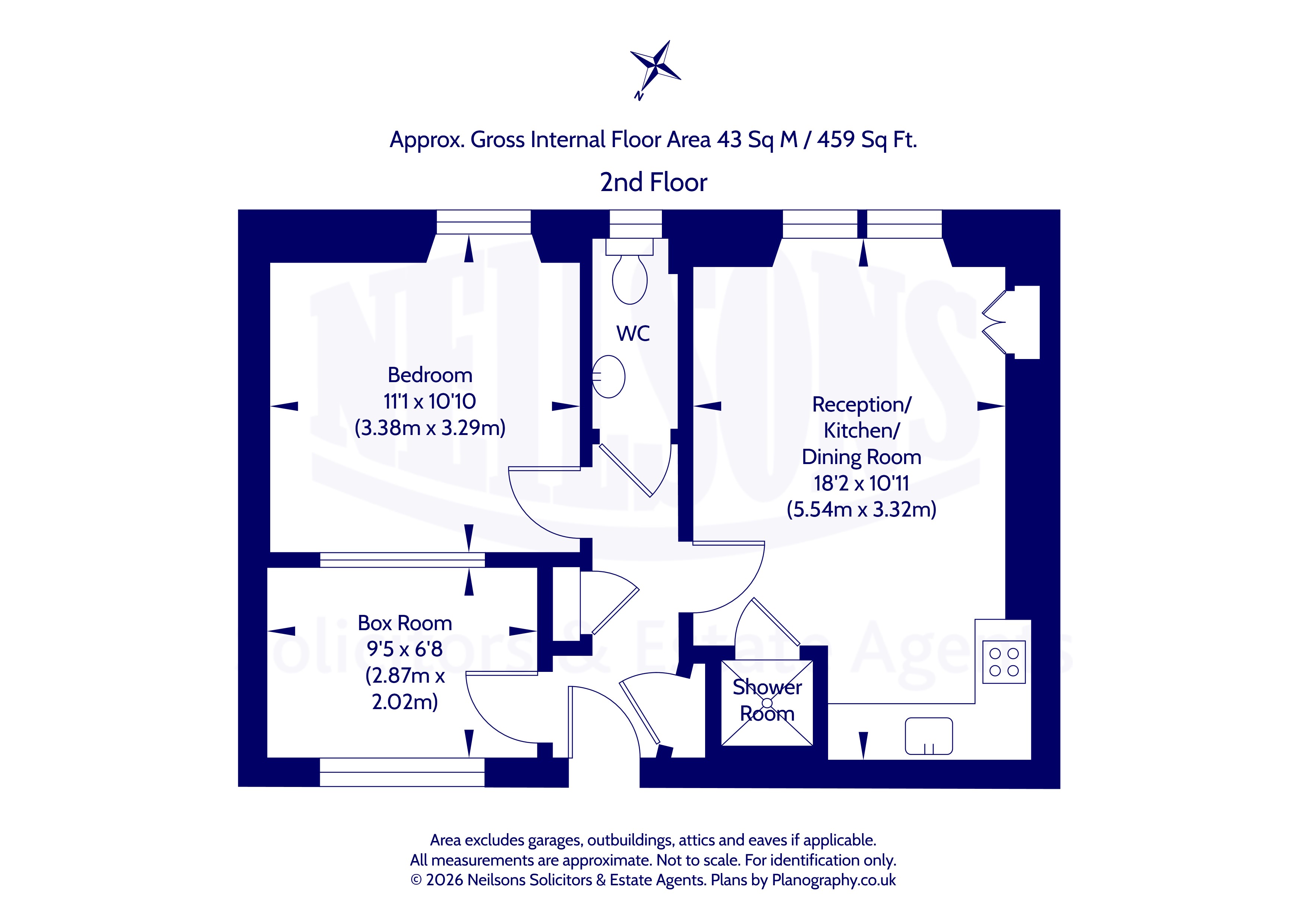 210/9 Bonnington Road, Edinburgh, EH6 5BH floorplan