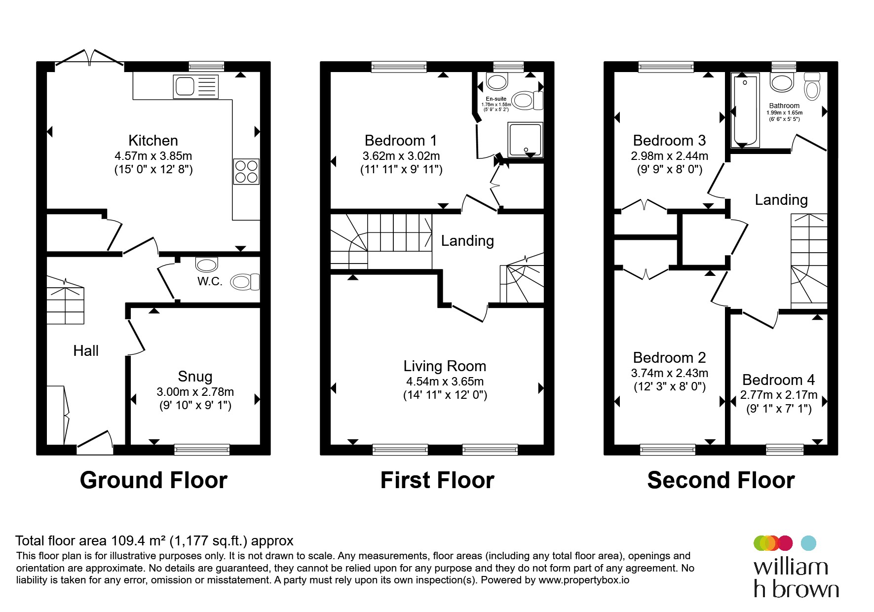 26, Denbigh Avenue, Worksop floorplan