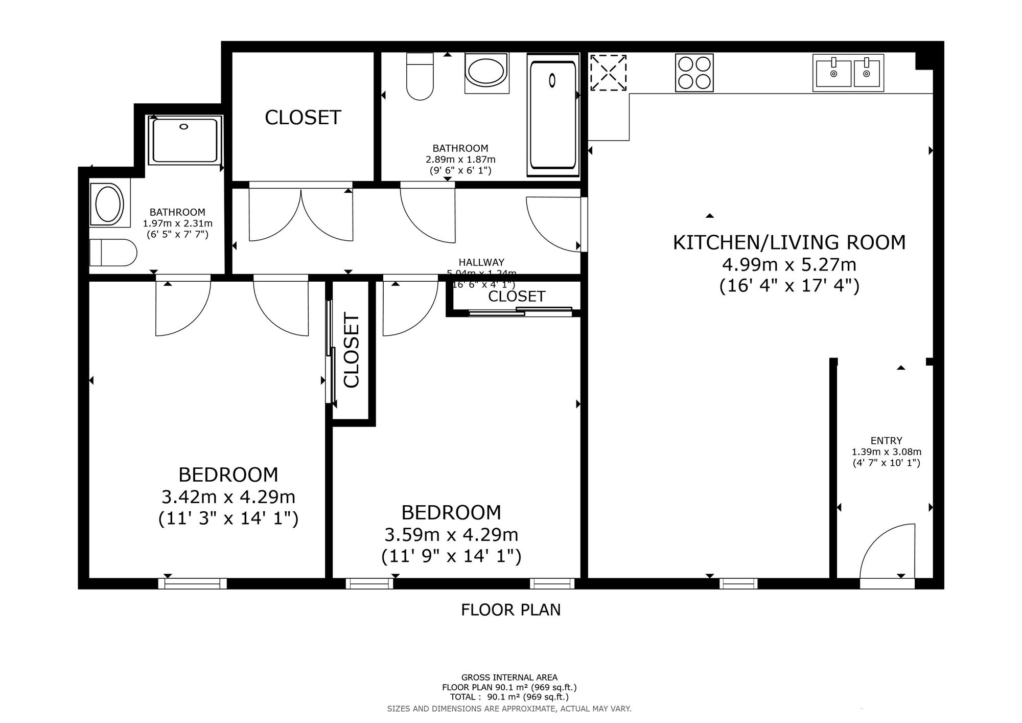 Apt 123b, Peacock House Baynhams Drive, Oxford floorplan