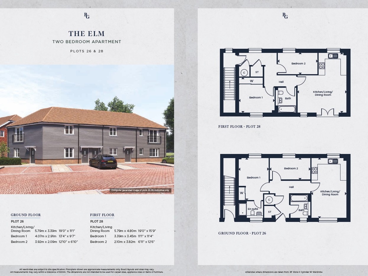 26a, Burstow Grove, Horley floorplan