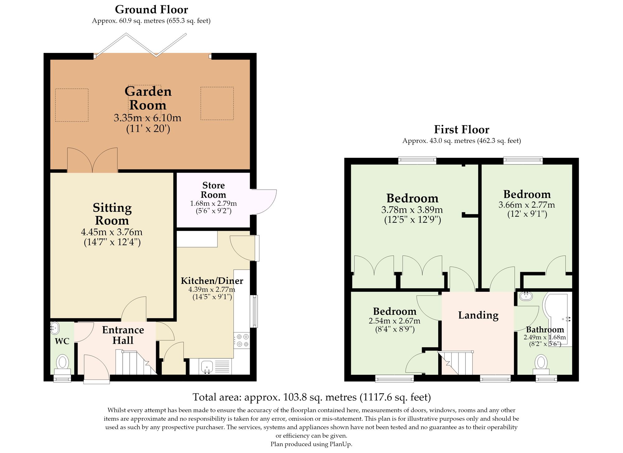 136 Stalham Road, Norwich floorplan