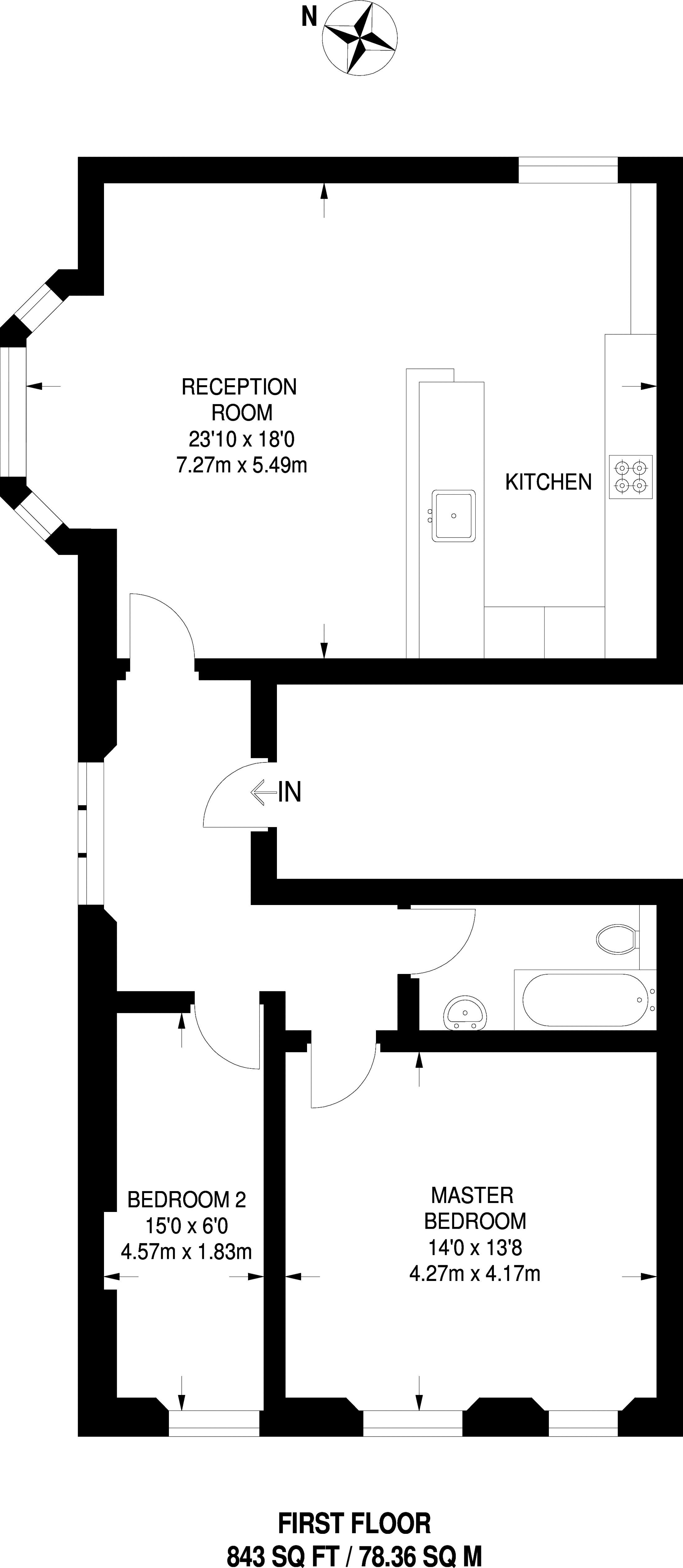 2 Bedrooms Flat to rent in Phillimore Gardens, Kensington W8