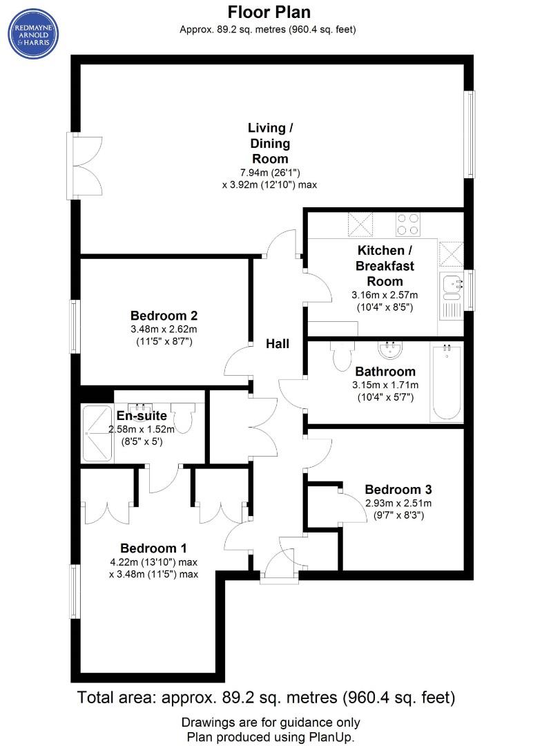 22, Longworth Avenue, Cambridge floorplan