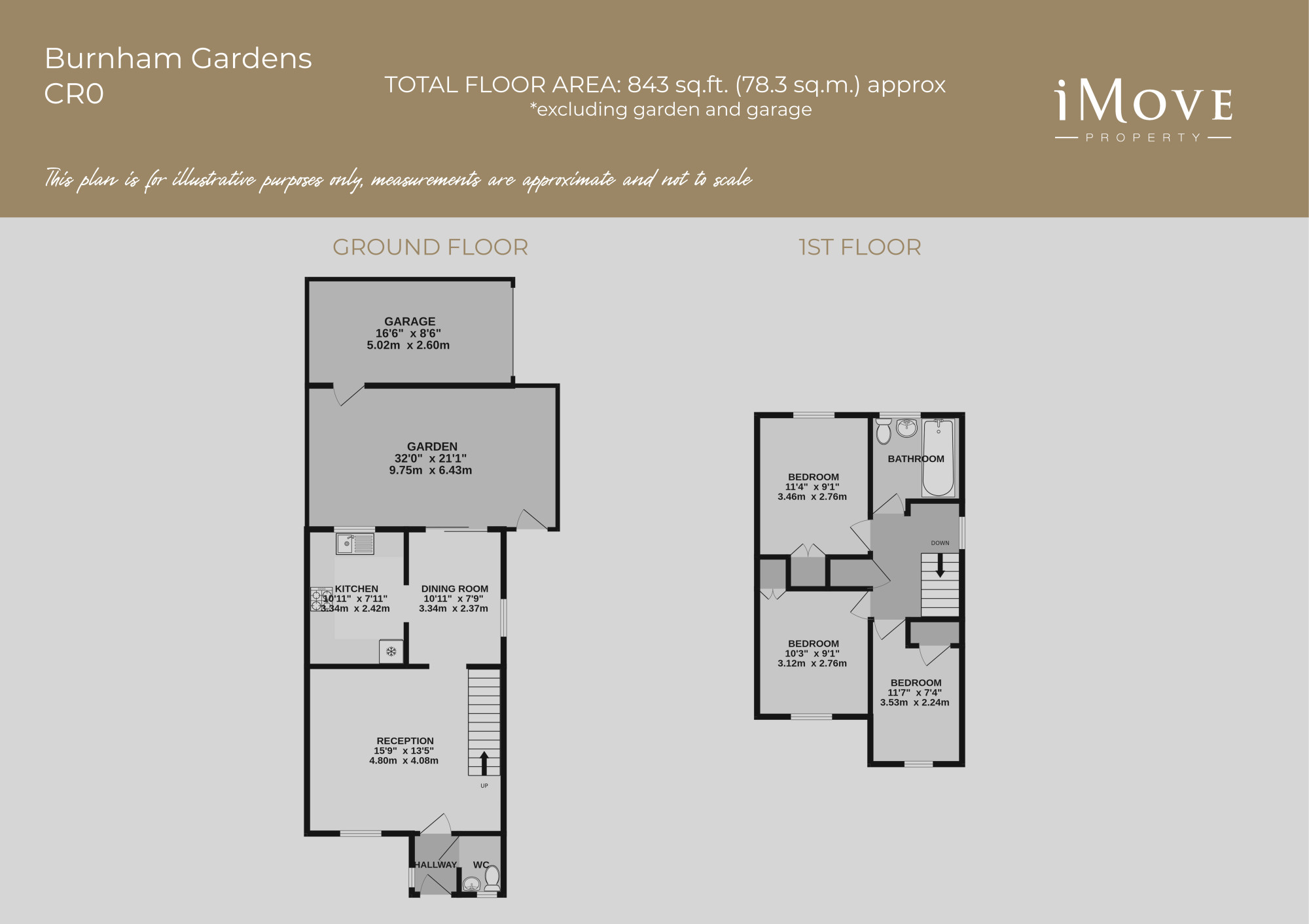 72, Burnham Gardens, Croydon floorplan