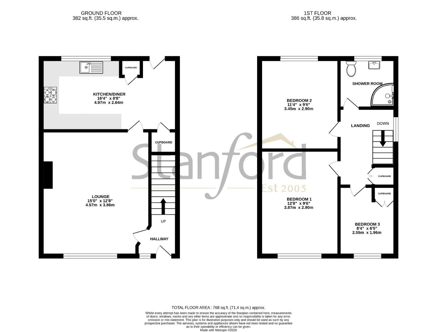160, Newtown Road, Southampton floorplan