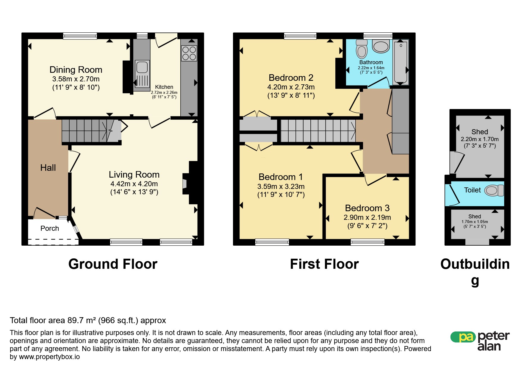 32, Heol Tai Mawr, Merthyr Tydfil floorplan