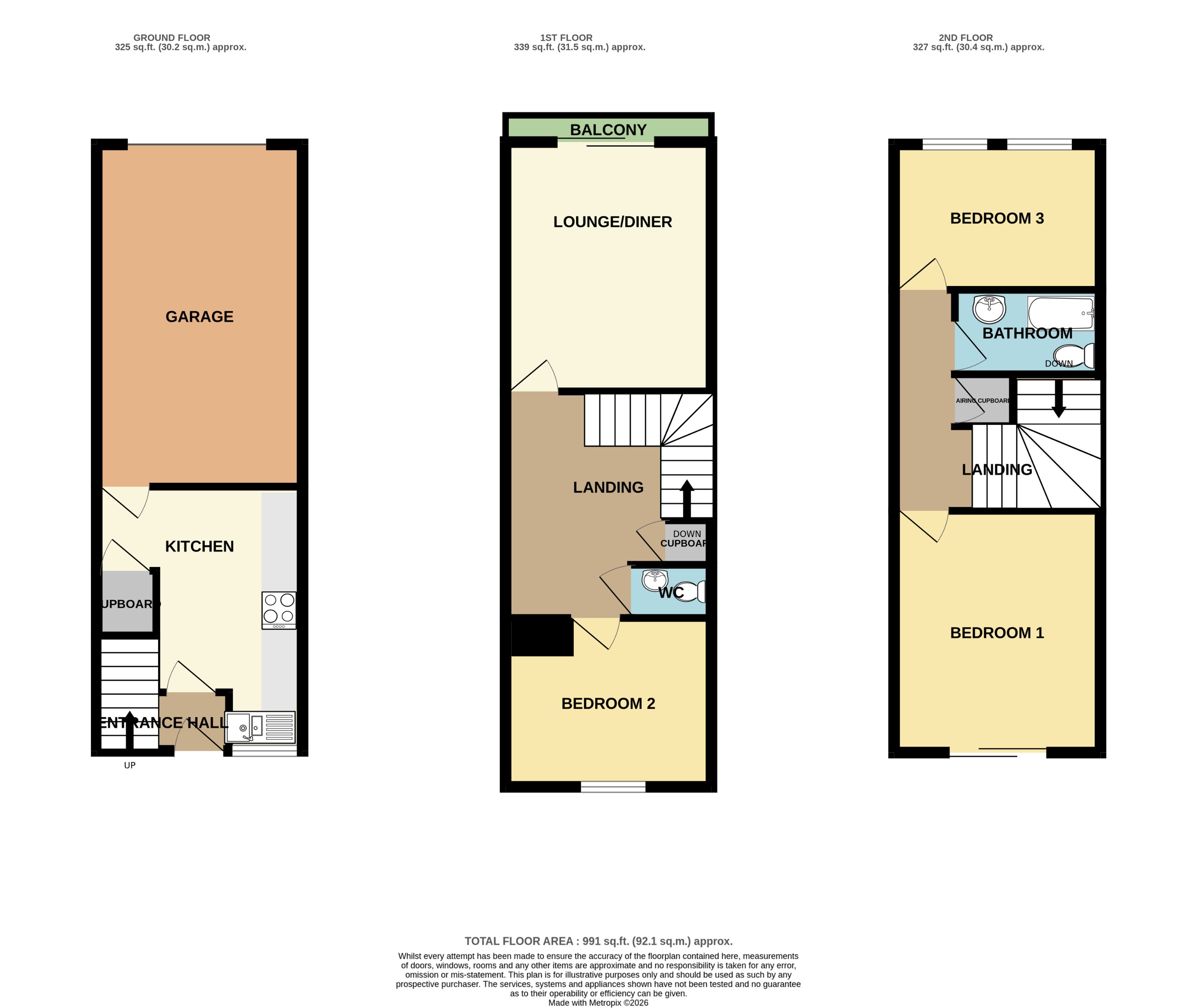 42, Friars Lane, Lincoln floorplan