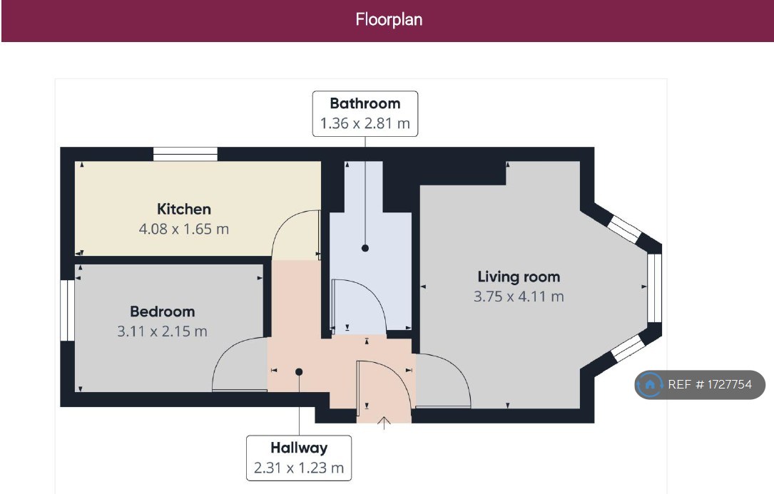 Kremlin Drive, Liverpool floorplan
