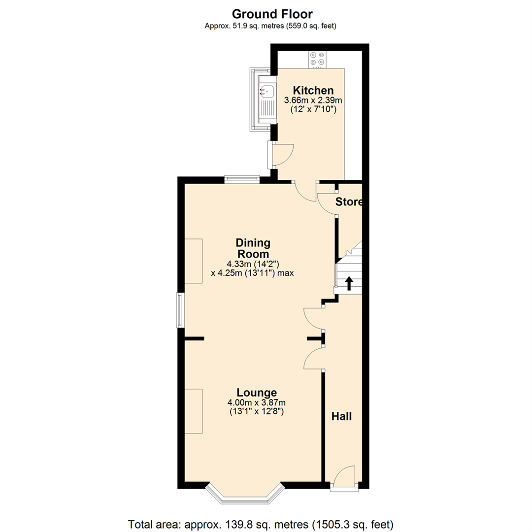 Lyndale Avenue, Haslingden, Rossendale BB4, 5 bedroom end terrace house
