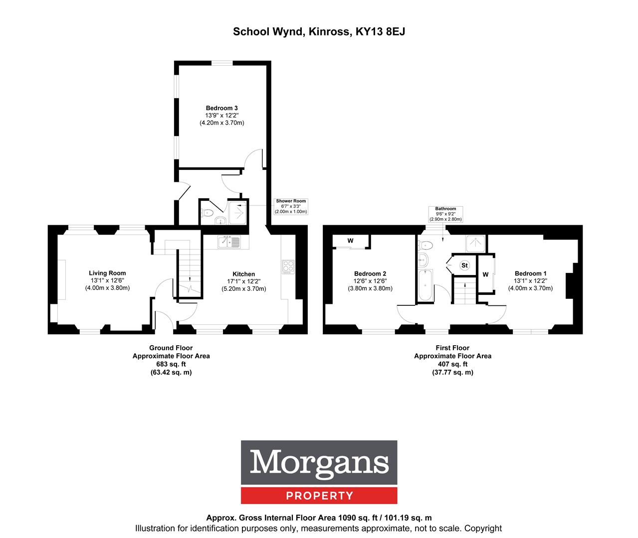 8, School Wynd, Kinross floorplan