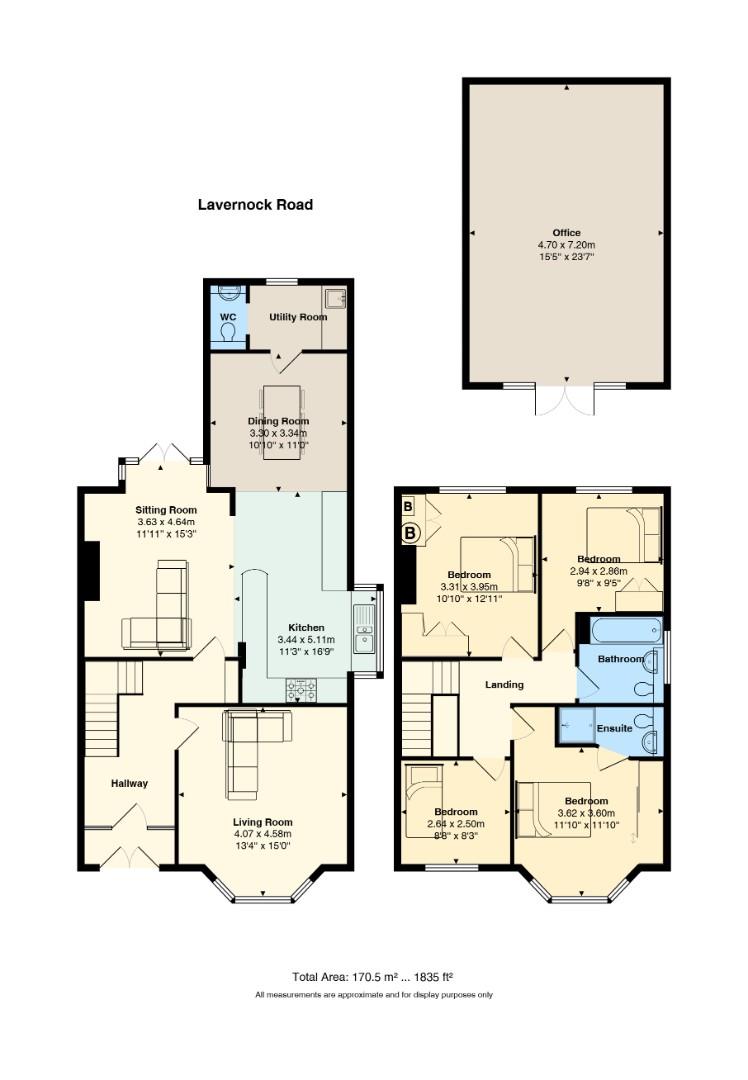 85, Lavernock Road, Penarth floorplan