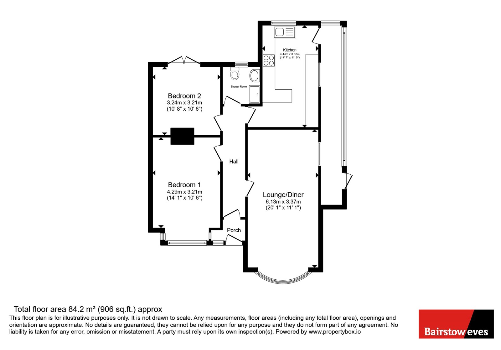 17, Sunny Rise, Caterham floorplan