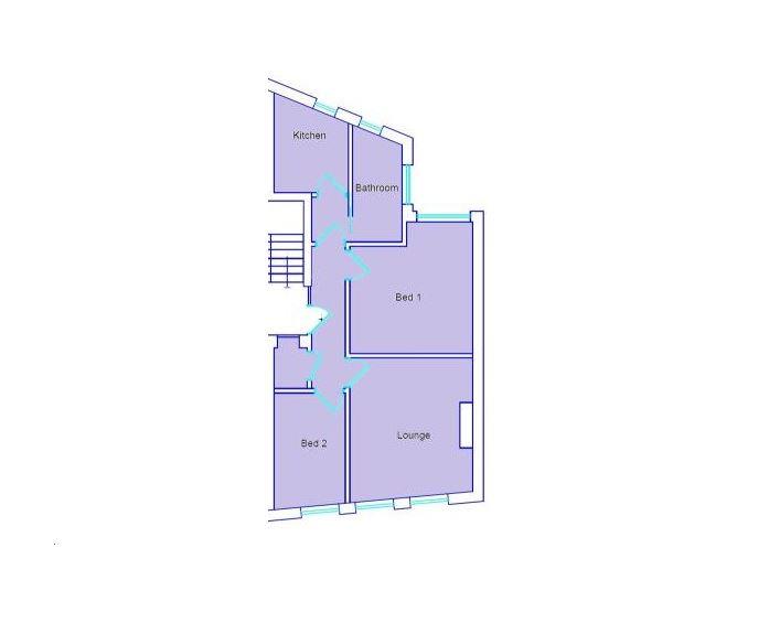 Flat 3, 390a, Bitterne Road, SOUTHAMPTON floorplan