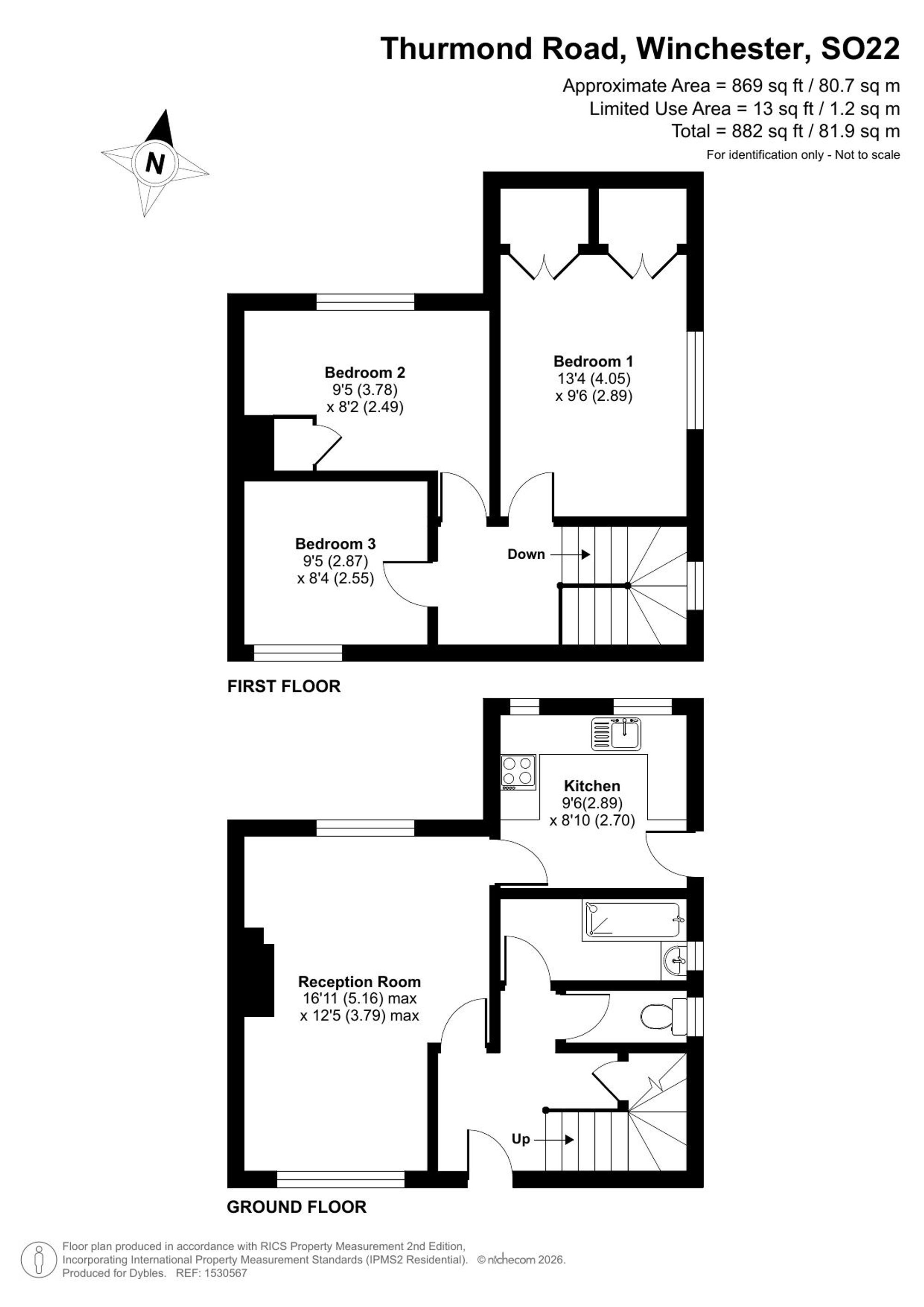 20 Thurmond Road, Winchester floorplan
