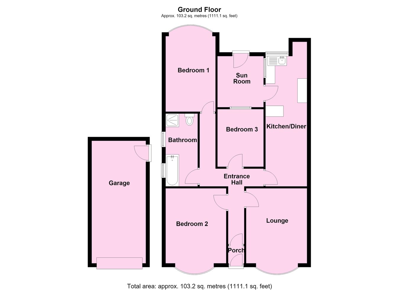 15, Manor Road, Leicester floorplan