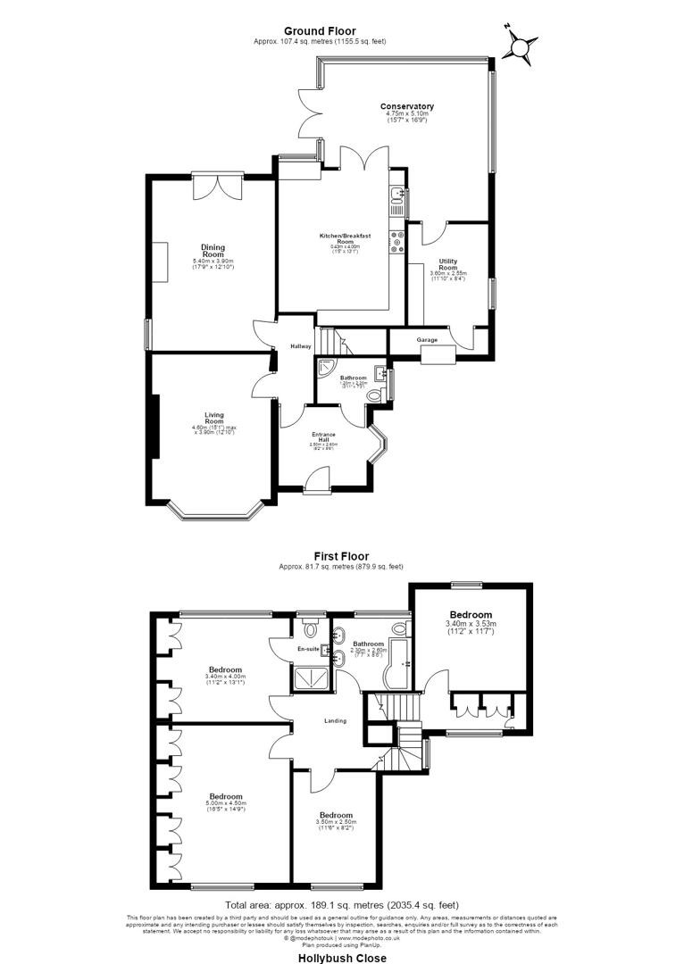 Hollybush Close, Wanstead floorplan