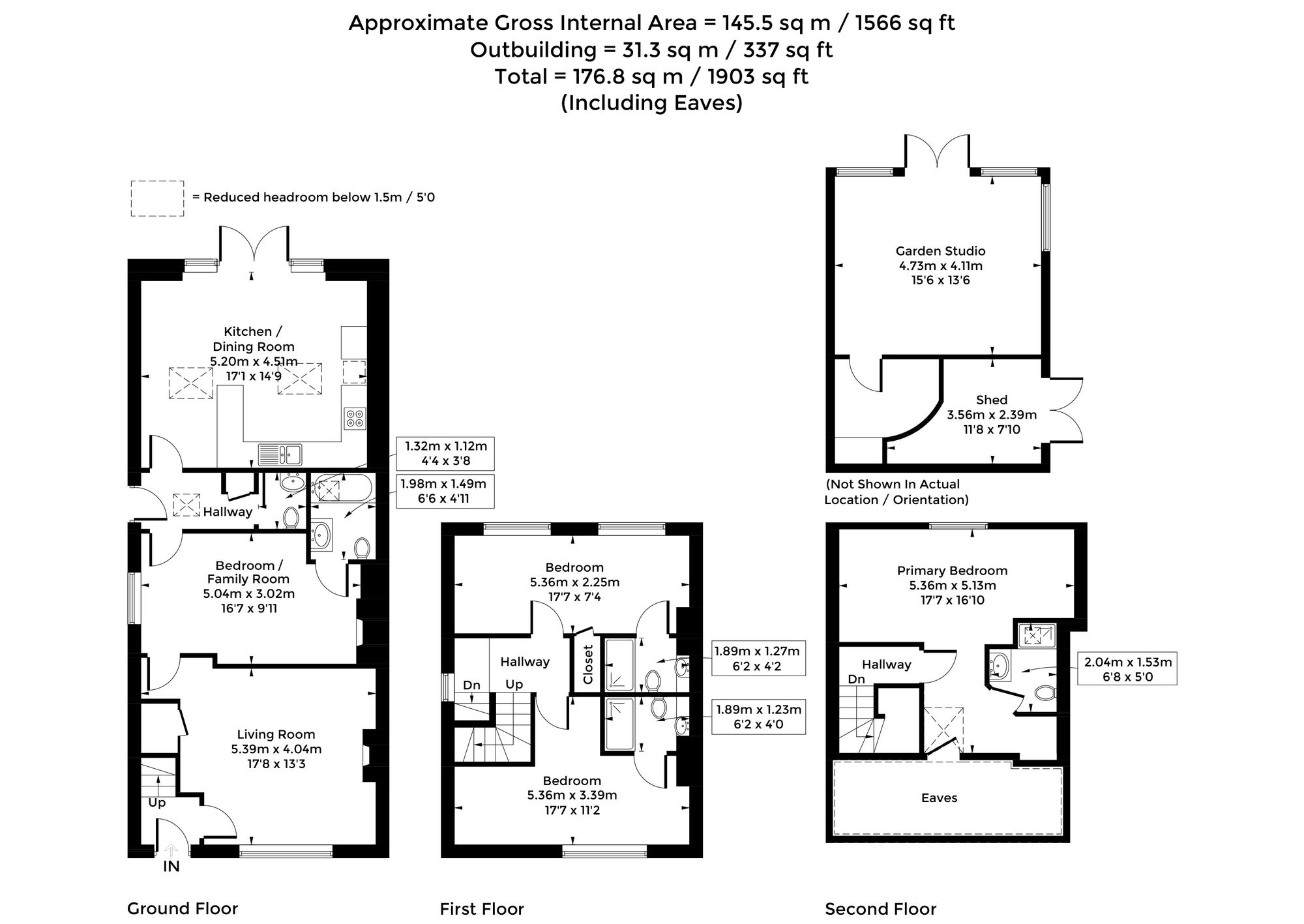 17 Aldrich Road, Oxford floorplan