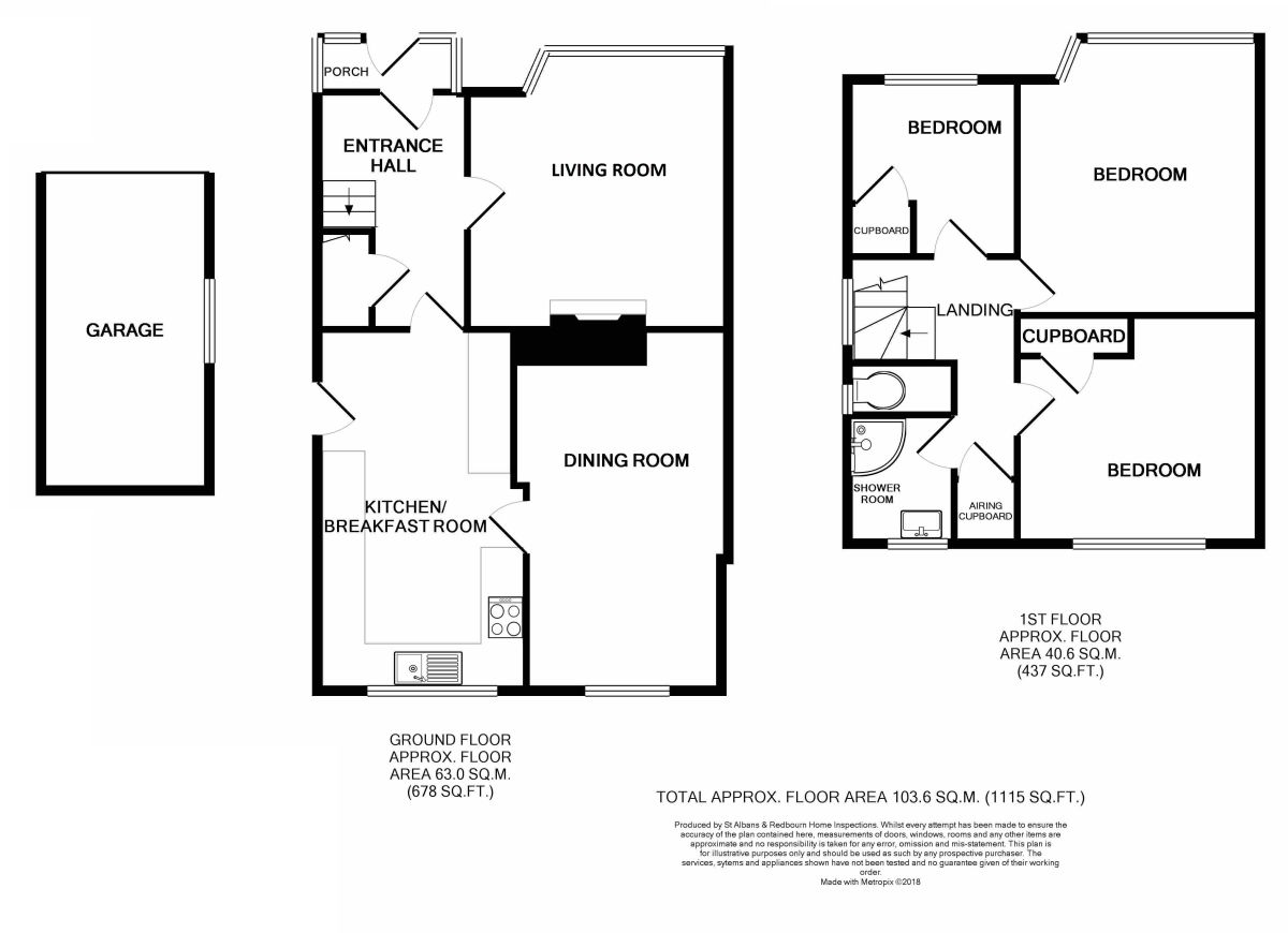 3 Bedrooms Semi-detached house for sale in Hammers Gate, St. Albans AL2