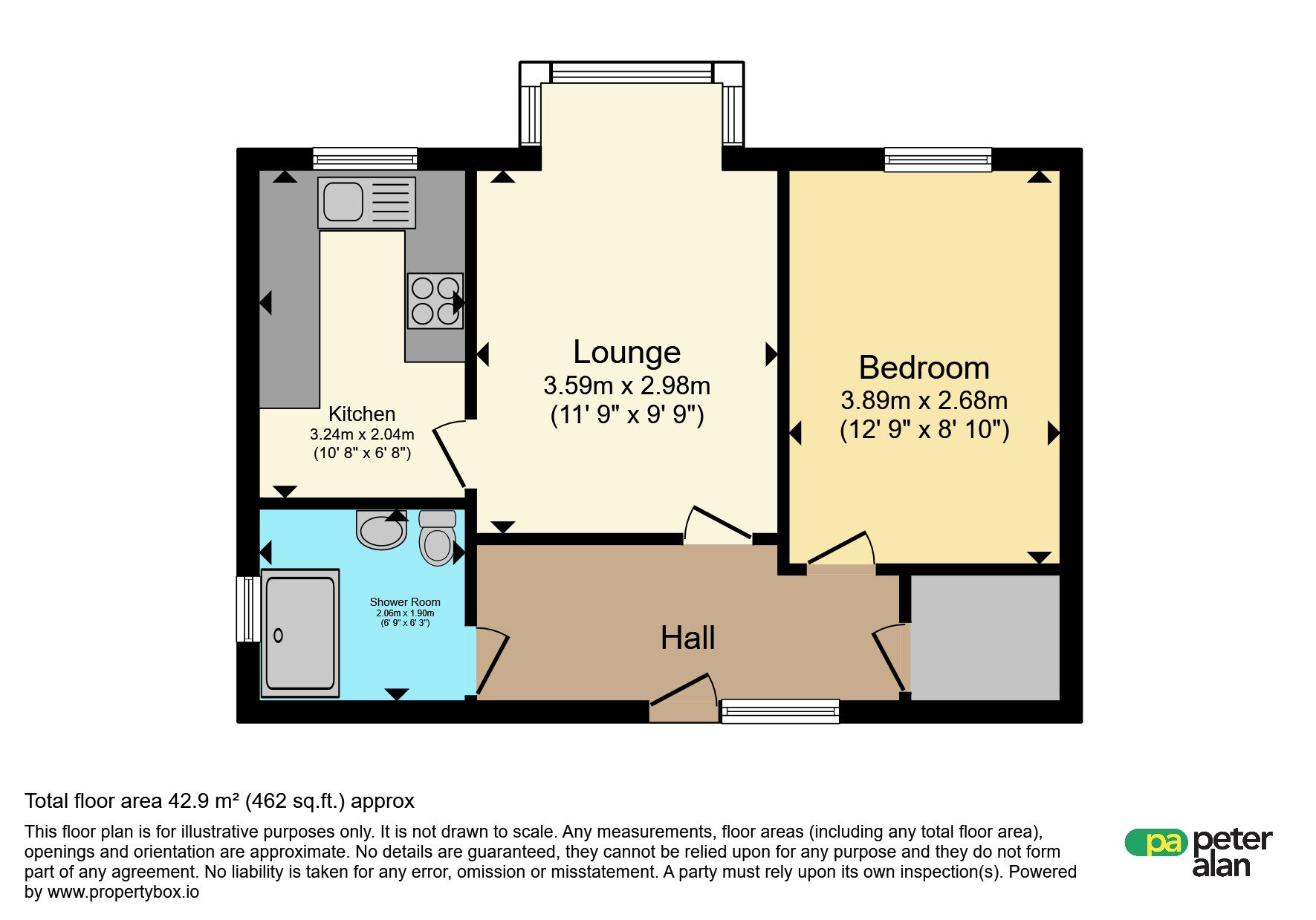 Newlands Court, Cardiff floorplan
