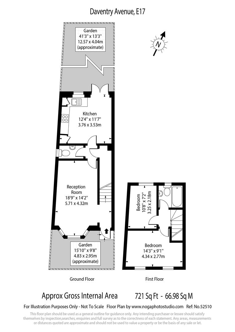 18, Daventry Avenue, London floorplan