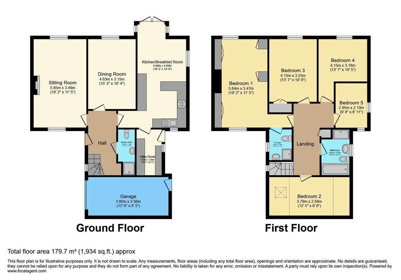 3, Wyllon Place, Wareham floorplan