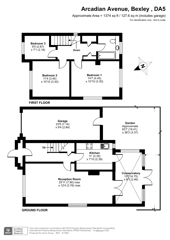 Arcadian Avenue, Bexley DA5, 3 bedroom detached house for sale