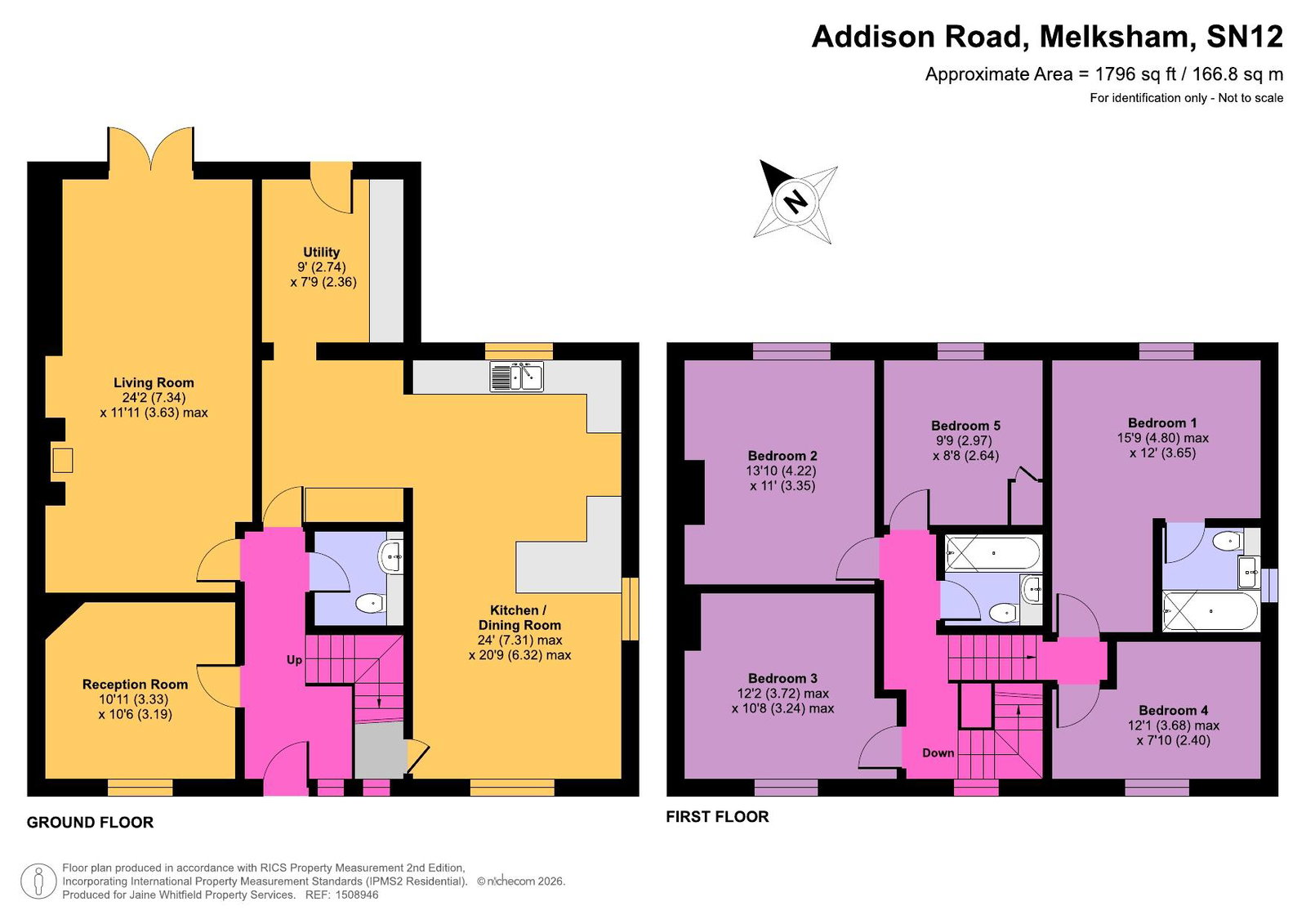 65, Addison Road, Melksham floorplan