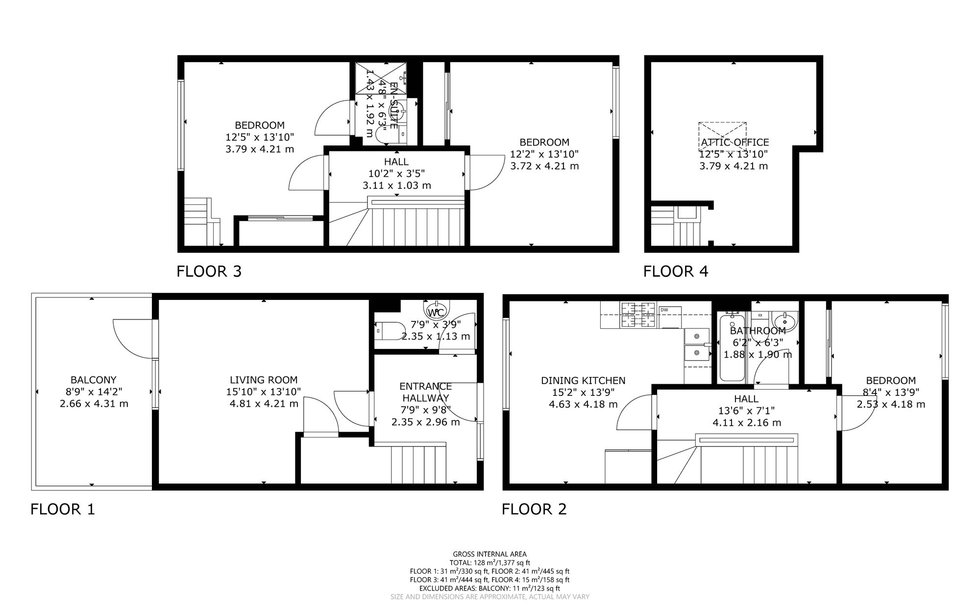 50 Shuna Crescent, Ruchill floorplan