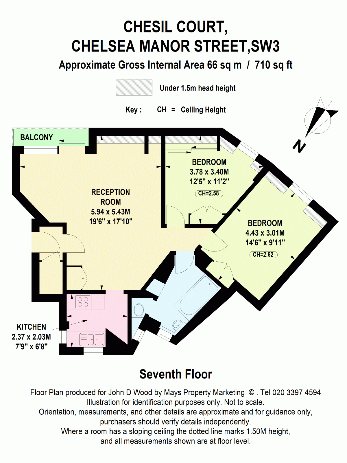 78 Chesil Court,, Chelsea Manor Street, London floorplan