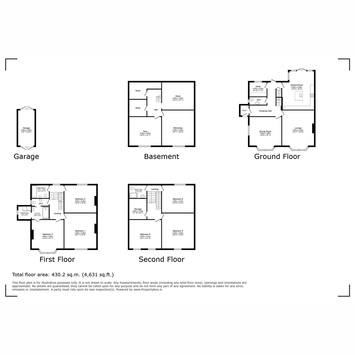 51, Shrewsbury Road, Prenton floorplan