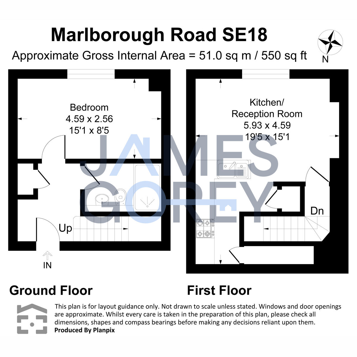 Marlborough Road, Royal Arsenal floorplan