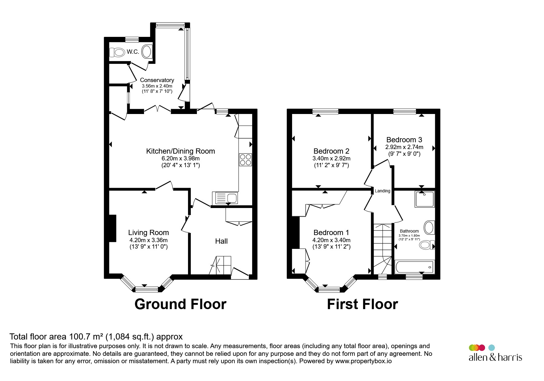 9, Broadmoor Park, Bath floorplan