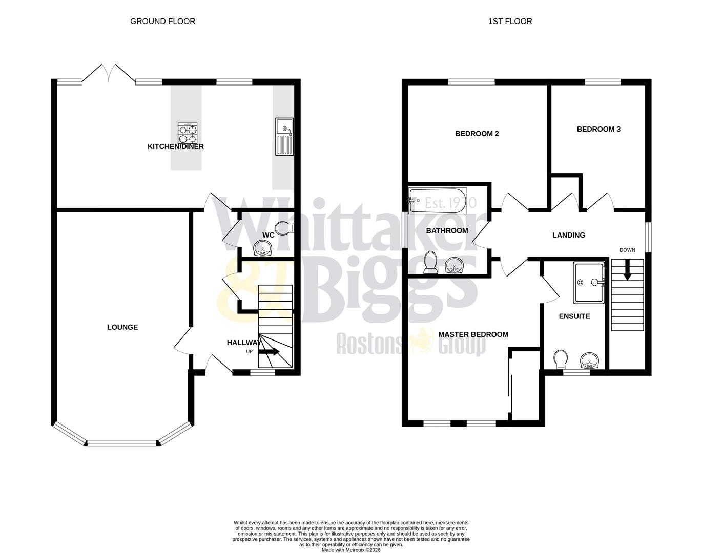 31, Lomas Way, Congleton floorplan