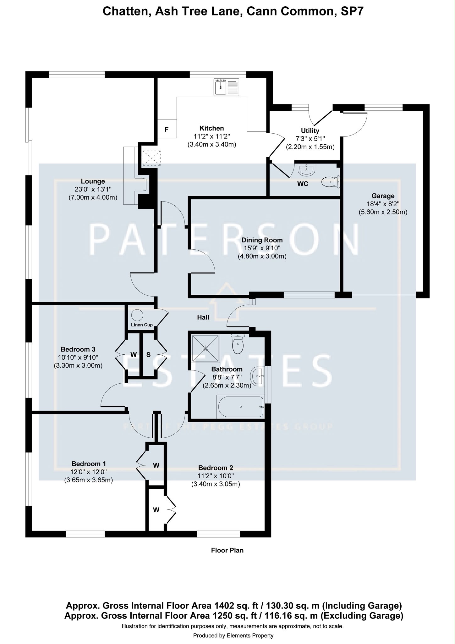 Chawtern, Ash Tree Lane, Shaftesbury floorplan
