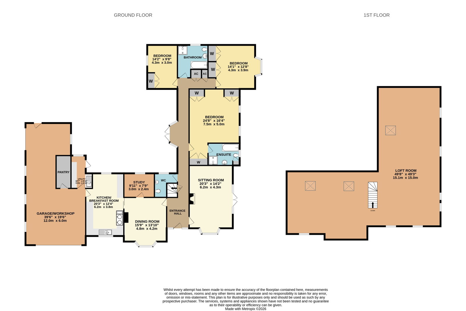 Upper Park, Horse Lane Orchard, Ledbury floorplan