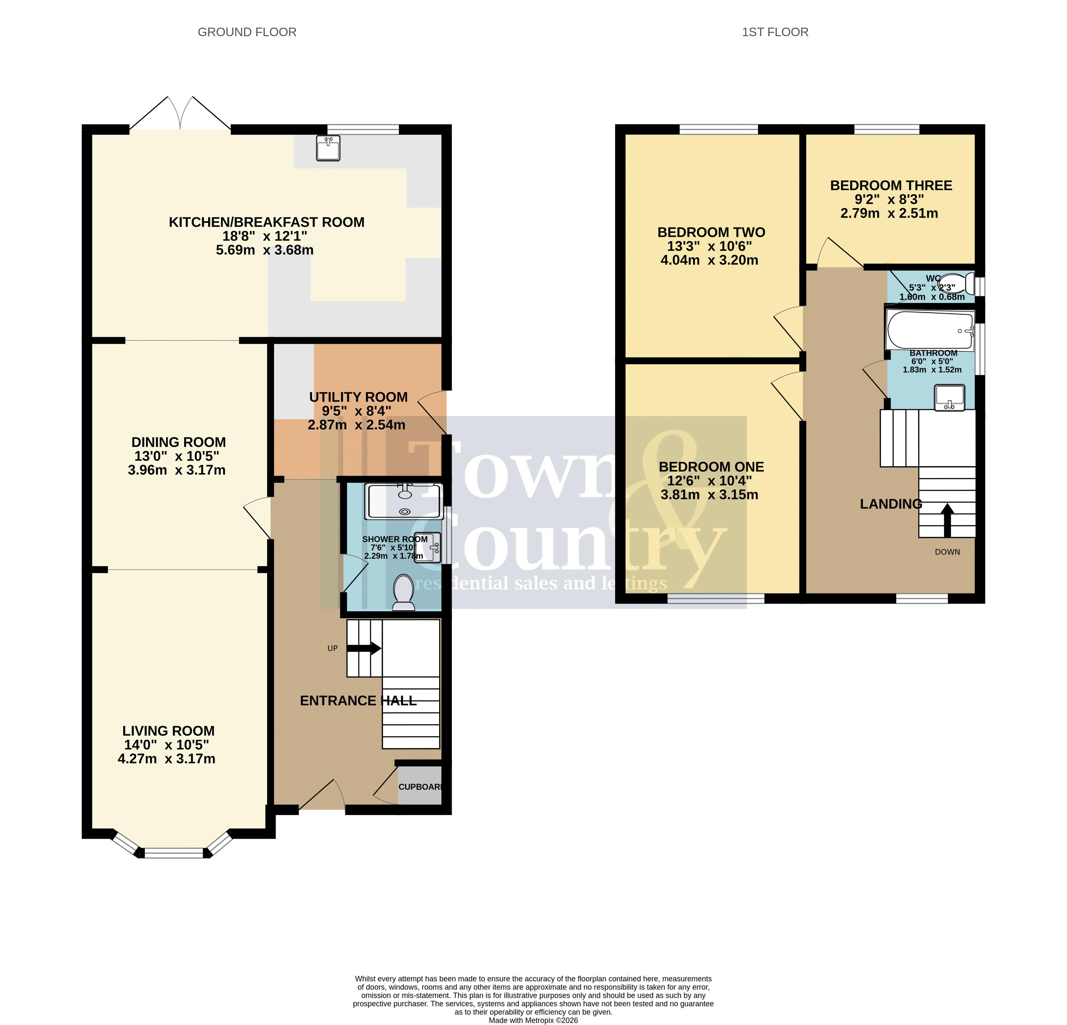 41, Merrilees Crescent, Clacton-On-Sea floorplan