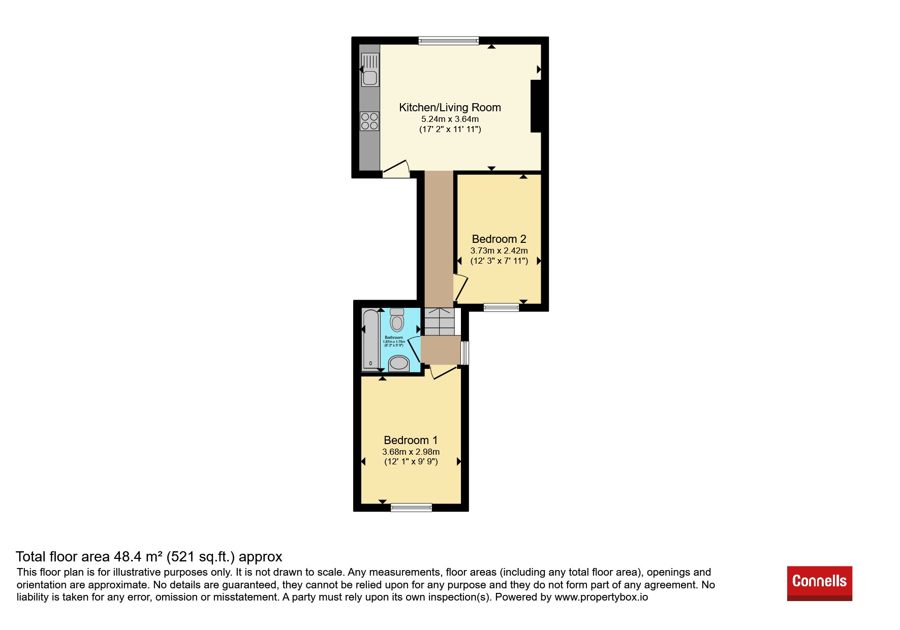 235b, North Street, Bristol floorplan