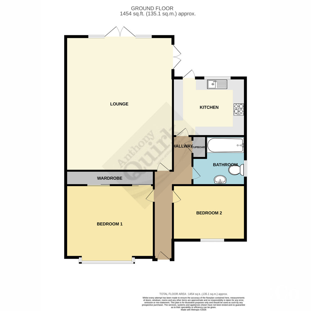 11, Beecroft Crescent, Canvey Island floorplan