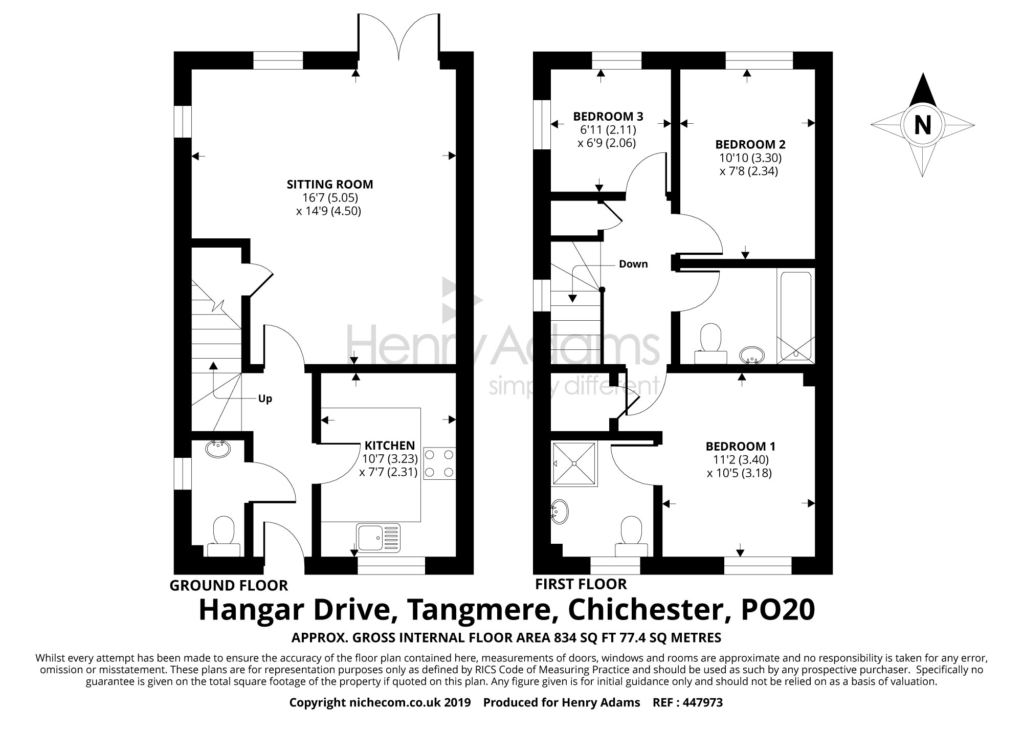 3 Bedrooms End terrace house for sale in Hangar Drive, Tangmere PO20