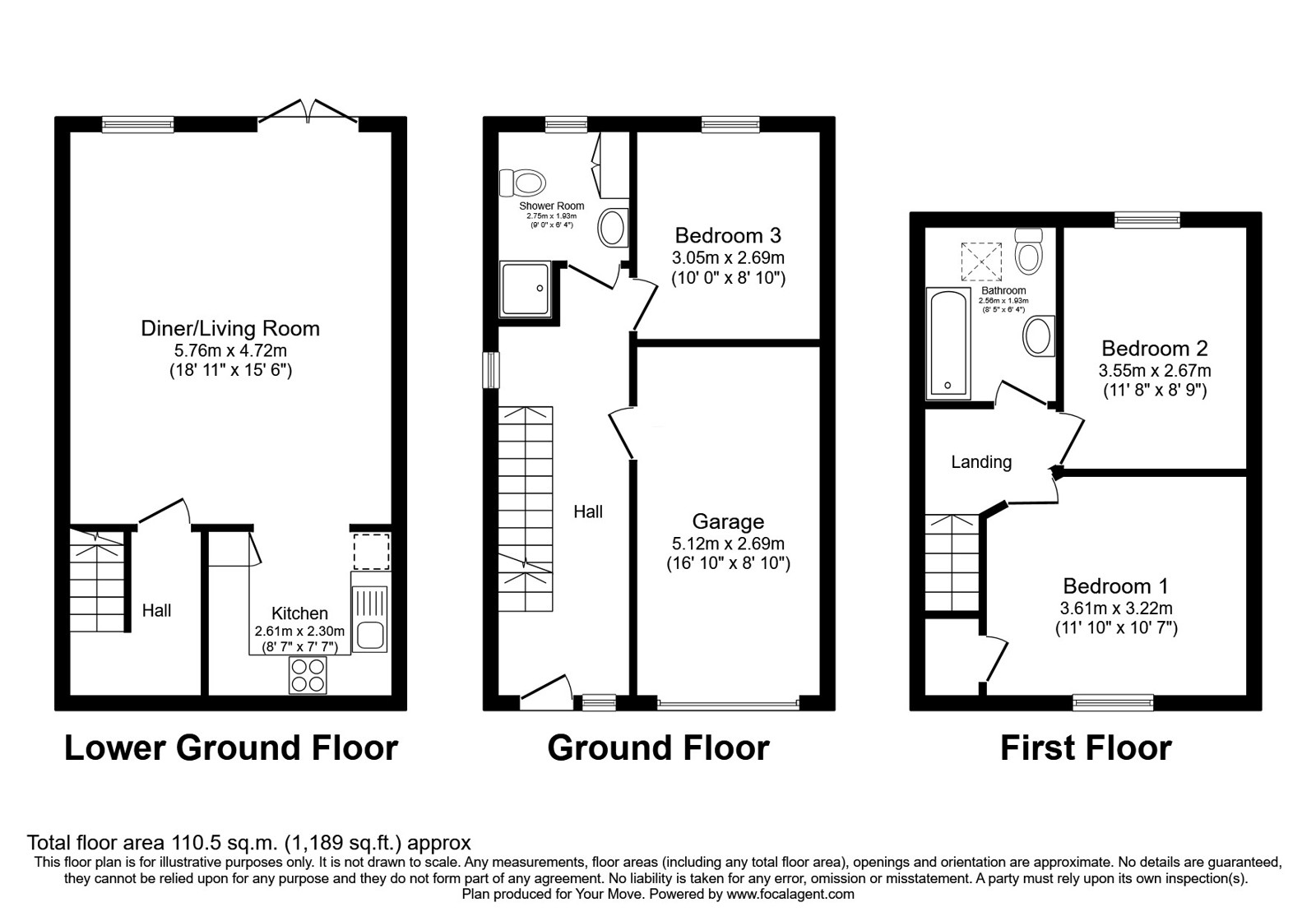19, Rushy Fall Meadow, West Yorkshire floorplan