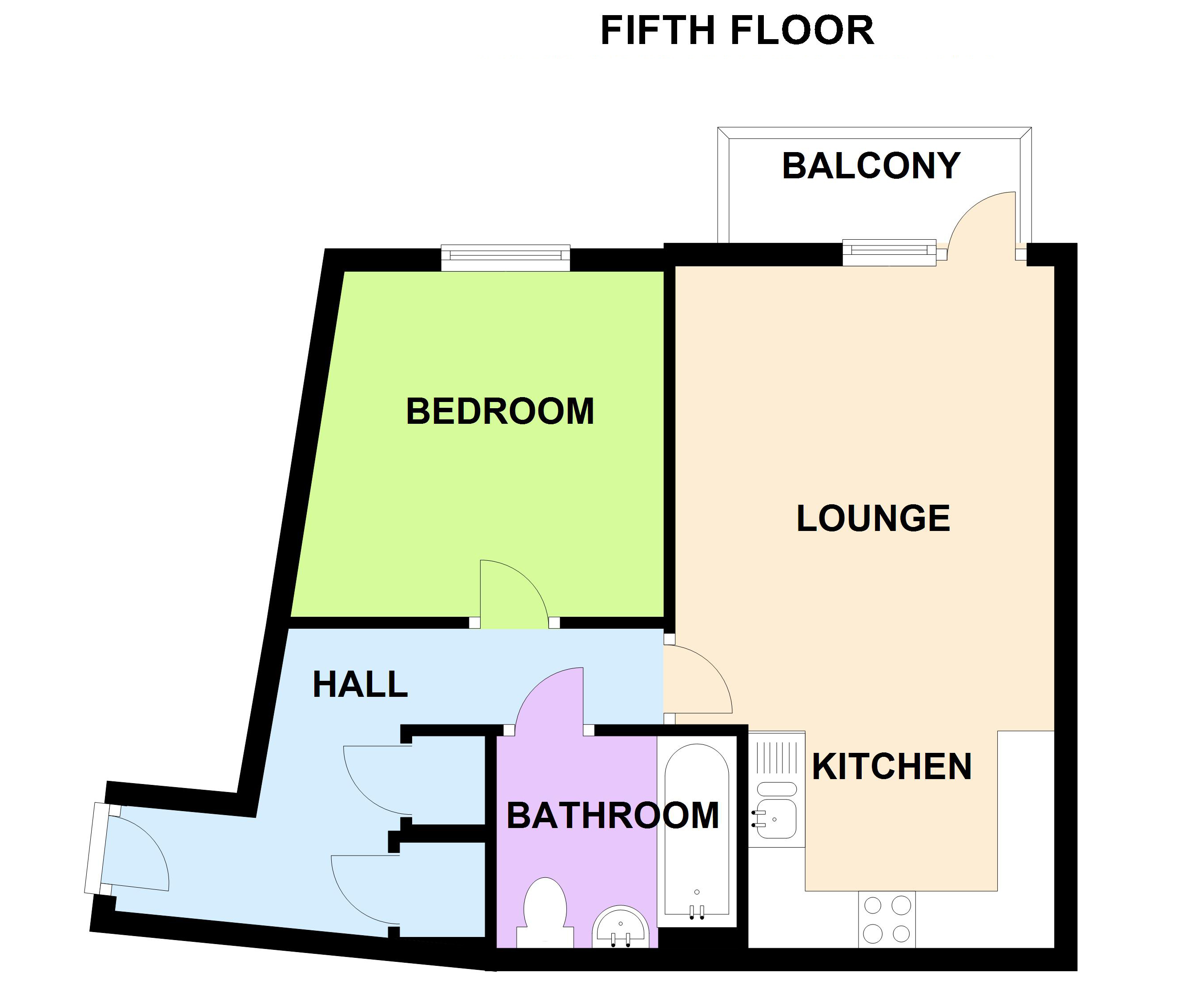 1 Bedrooms Flat for sale in Whitestone Way, Croydon, London CR0