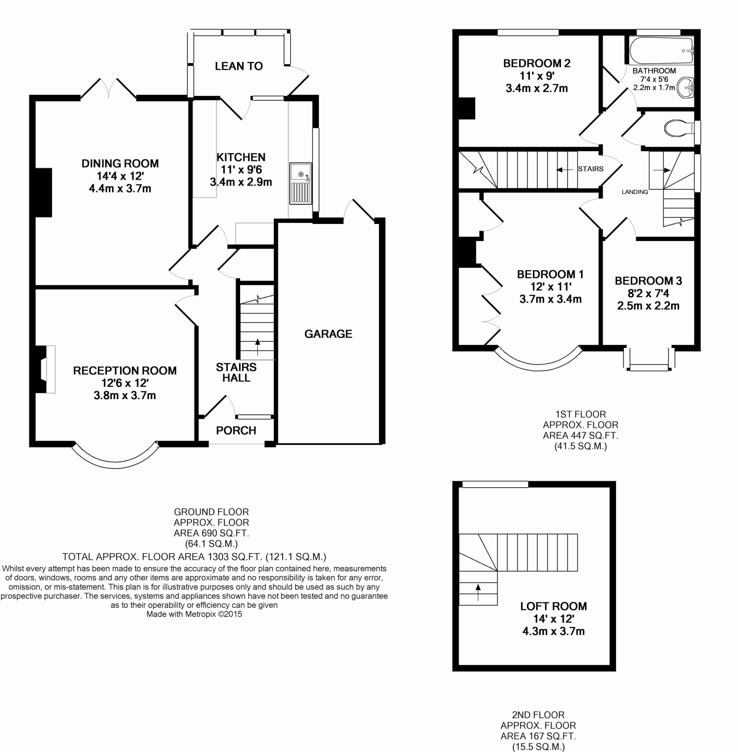 7, The Crescent, Egham floorplan