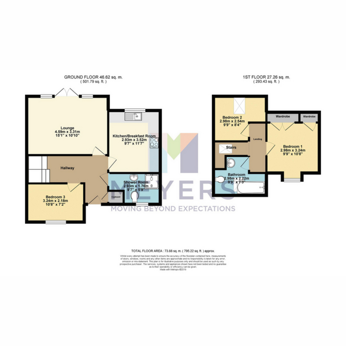 8, Northbourne Mews, Bournemouth floorplan