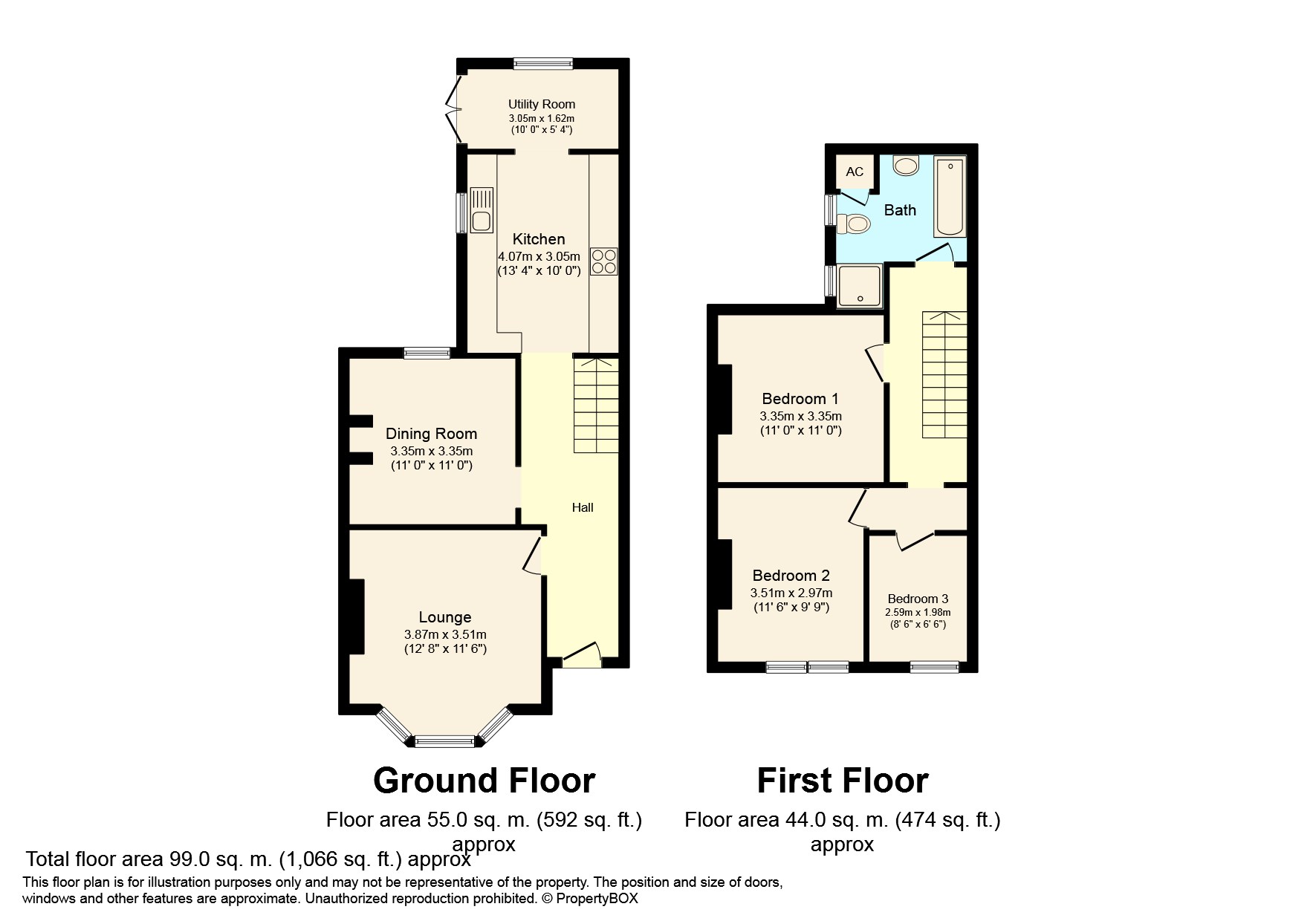 3 Bedrooms Terraced house for sale in Bedford Road, Horsham RH13